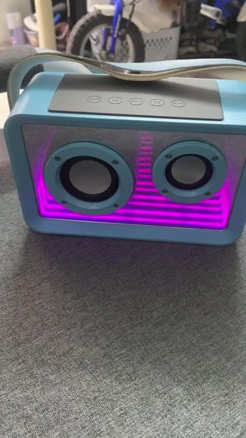 Loa Bluetooth COODGOOD Xanh dương Đèn LED. Mua bán Tivi, Âm thanh tại Thành phố Thủ Đức Tp Hồ Chí Minh được đăng bởi khách sạn đăng khánh hình 1
