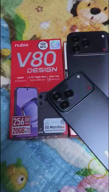 Nubia V80 Design 256GB Đen Android 16. Mua bán Điện thoại tại Quận 1 Tp Hồ Chí Minh được đăng bởi trùm giá rẻ hình 1