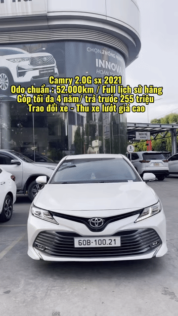 Toyota Camry 2.0G 2021 / Giá thương lượng. Mua bán Ô tô tại Quận Tân Phú Tp Hồ Chí Minh được đăng bởi Lê Tấn Dũ hình 1