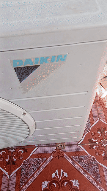 Cục nóng điều hòa Daikin 1.5 HP. Mua bán Máy lạnh, điều hoà tại Thành phố Thủ Dầu Một Bình Dương được đăng bởi Tuân Nam hình 1