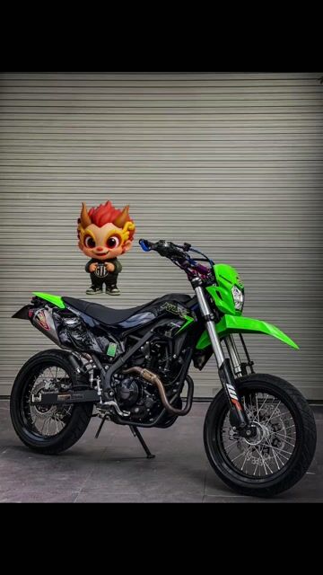 Kawasaki KLX230SM 2024 Đen Xanh 3600km. Mua bán Xe máy tại Quận 6 Tp Hồ Chí Minh được đăng bởi huynh thiên minh trị hình 1