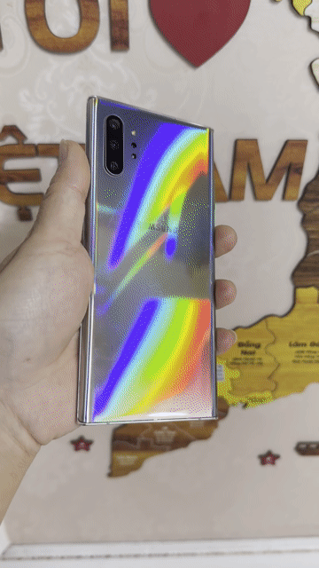 Samsung Note 10Plus 5G-Ram12/256ghi Bạc đẹp. Mua bán Điện thoại tại Quận Long Biên Hà Nội được đăng bởi ADAYROI ĐIỆN THOẠI RUBY  hình 1