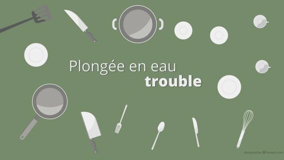 Plongée en eau trouble