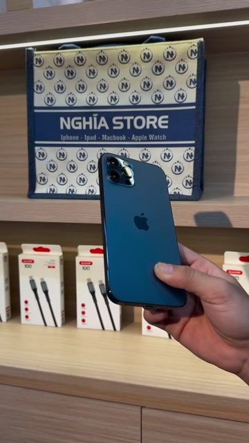 Apple iPhone 12 Pro Max Xanh Đã dùng. Mua bán Điện thoại tại Huyện Trảng Bom Đồng Nai được đăng bởi Nghĩa Store Trảng Bom hình 1