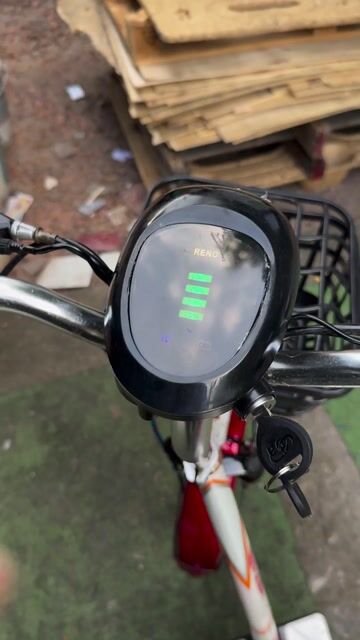 Xe đạp điện Honda Đỏ trắng. Mua bán Xe điện tại Thị xã Bến Cát Bình Dương được đăng bởi Devil Nguyễn hình 1