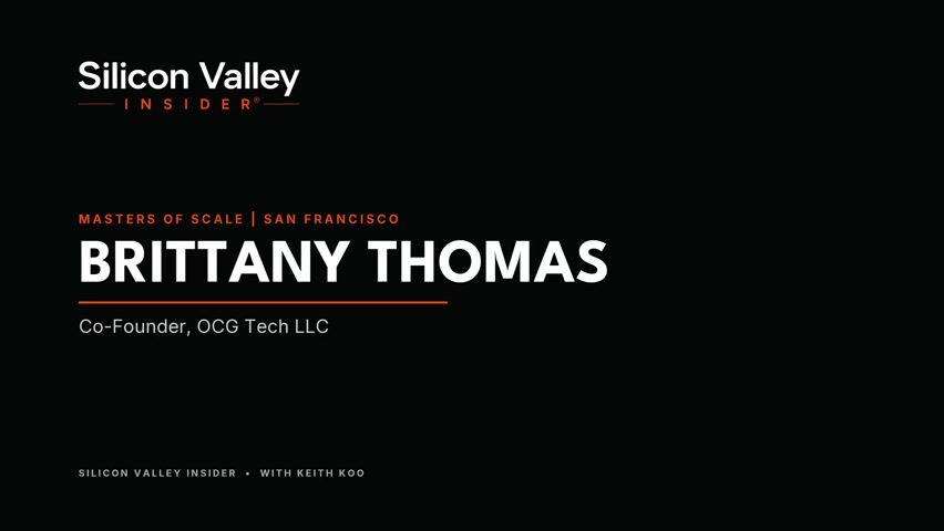 Video still from Brittany Thomas