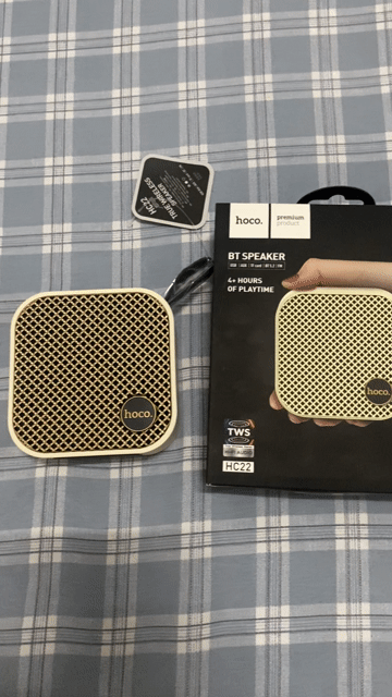 Loa Bluetooth Hoco HC22 Vàng. Mua bán Tivi, Âm thanh tại Quận Ô Môn Cần Thơ được đăng bởi Tên chưa cung cấp hình 1