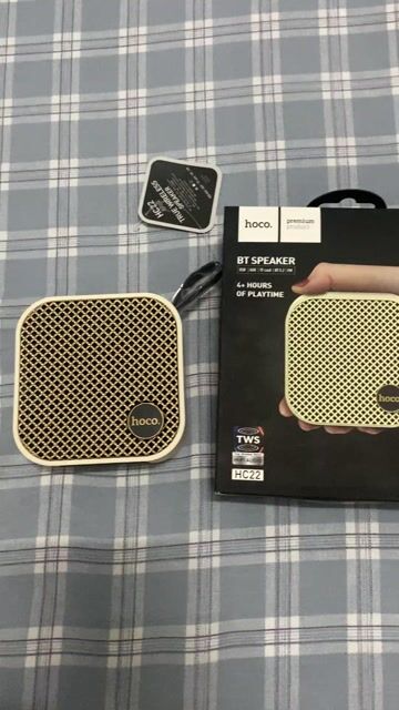 Loa Bluetooth Hoco HC22 Vàng. Mua bán Tivi, Âm thanh tại Quận Ô Môn Cần Thơ được đăng bởi Tên chưa cung cấp hình 1