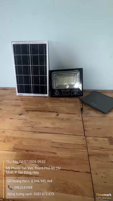 Đèn năng lượng mặt trời 300W thanh lý. Mua bán Đèn tại Thành phố Dĩ An Bình Dương được đăng bởi A Vượng hình 1
