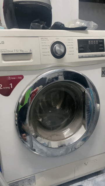 Máy giặt sấy LG WD-18600 7.5kg. Mua bán Máy giặt tại Quận 7 Tp Hồ Chí Minh được đăng bởi Lê Quốc Long hình 1