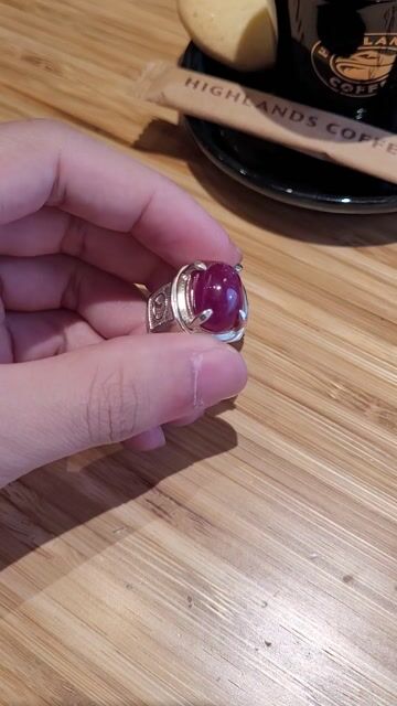 (MỚI) nhẫn bạc, đá chủ ruby tự nhiên màu cực đẹp. Mua bán Phụ kiện thời trang khác tại Quận 1 Tp Hồ Chí Minh được đăng bởi Rio Natural Gemstone Jewelry hình 1