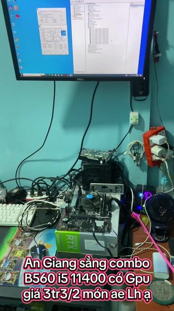 An Giang sẳng Combo B560 11400 ko f có gpu 3tr3. Mua bán Linh kiện (RAM, Card...) tại Huyện Chợ Mới An Giang được đăng bởi Vi Tính Phát Tài hình 1