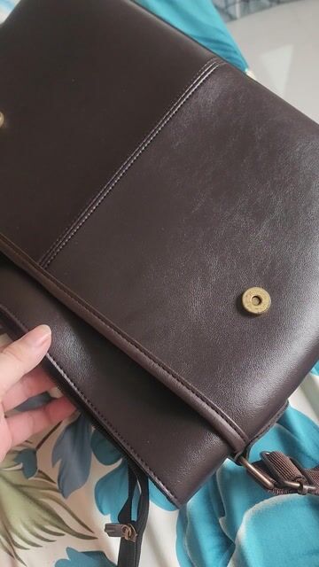 Túi xách nam da nâu phan thiết. Mua bán Túi xách tại Thành phố Phan Thiết Bình Thuận được đăng bởi Tuan khang hình 1