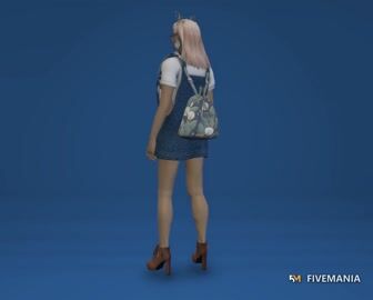 Adeline | Female Ped | Multiple Outfits | Optimized & Fivem Ready [Add-On] — video preview