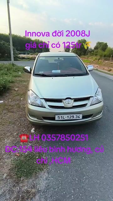 Toyota Innova 2008 Vàng cát. Mua bán Ô tô tại Huyện Củ Chi Tp Hồ Chí Minh được đăng bởi Thành Vững hình 1
