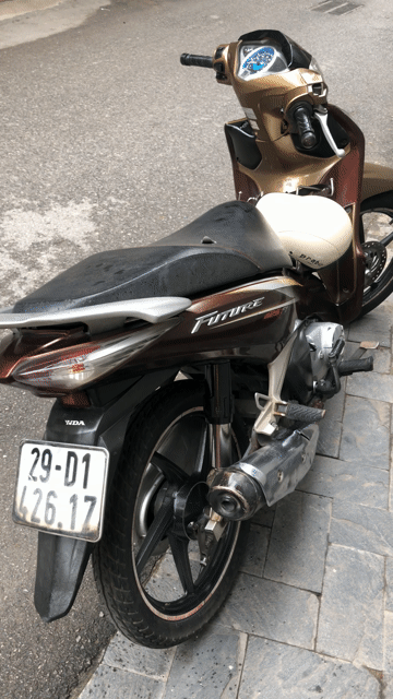 Honda Future 125 2013 Nâu vàng. Mua bán Xe máy tại Quận Hoàng Mai Hà Nội được đăng bởi Phạm Tài hình 1
