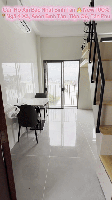 Cho thuê Căn hộ Chung cư Quận Bình Tân Tp Hồ Chí Minh diện tích 35 m² giá 4,8 triệu/tháng