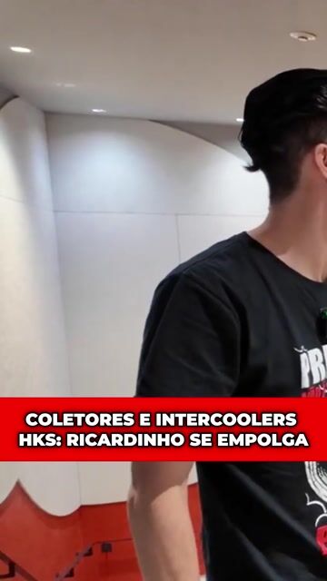 COLETORES E INTERCOOLERS HKS: RICARDINHO SE EMPOLGA