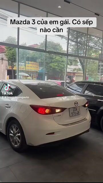 Mazda 3 màu Trắng. Mua bán Ô tô tại Thành phố Thái Nguyên Thái Nguyên được đăng bởi Hồng Phương Auto  Auto 597 hình 1
