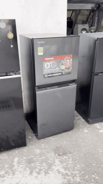 tủ lạnh tosiba 180l inverter mới 90%. Mua bán Tủ lạnh tại Quận Hai Bà Trưng Hà Nội được đăng bởi Điện Lạnh Tâm Tín Hà Nội hình 1