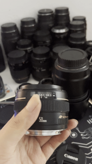 Ống kính Canon 50mm f1.4 USM. Mua bán Máy ảnh, Máy quay tại Quận Nam Từ Liêm Hà Nội được đăng bởi Nguyễn Xuân Linh hình 1