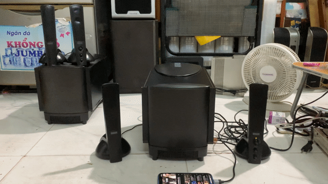 Loa vi tính Altec Lansing ATP3 2.1 Đen Cổ xưa. Mua bán Tivi, Âm thanh tại Quận Tân Phú Tp Hồ Chí Minh được đăng bởi anphong hình 1