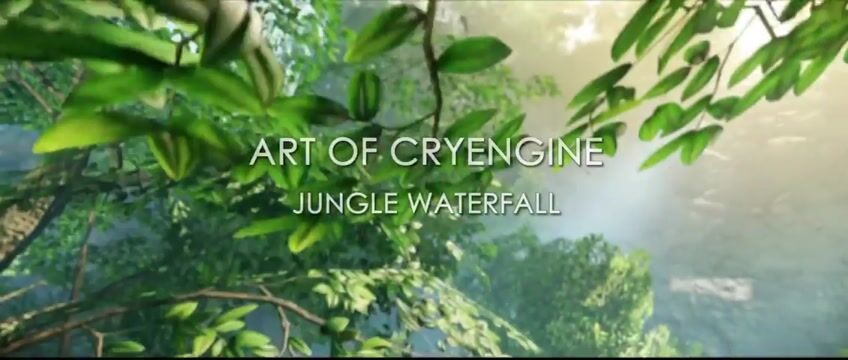 Art of Cryengine - Jungle Waterfall