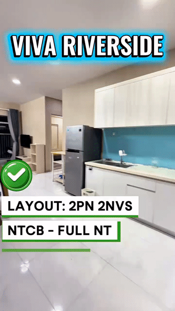 Cho thuê Căn hộ Chung cư Viva Riverside Quận 6 Tp Hồ Chí Minh diện tích 70 m² giá 12 triệu/tháng