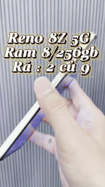 Oppo Reno 8Z 5G 256GB Trắng Like New. Mua bán Điện thoại tại Quận 4 Tp Hồ Chí Minh được đăng bởi Tuấn hình 1