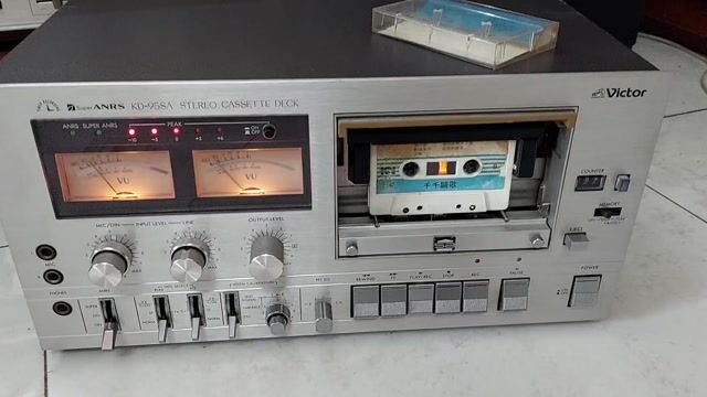Đầu cassette Victor KD-95SA Bạc. Mua bán Tivi, Âm thanh tại Huyện Bình Chánh Tp Hồ Chí Minh được đăng bởi Le va loa amply bãi hình 1