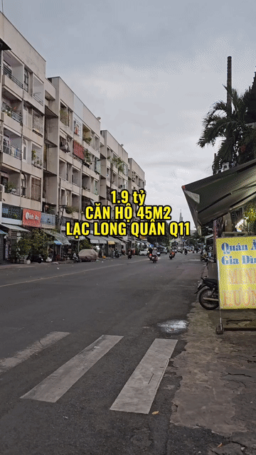 Mua bán Căn hộ Chung cư Quận 11 Tp Hồ Chí Minh diện tích 45 m² giá 1,9 tỷ