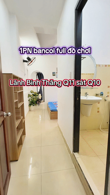 Cho thuê Căn hộ Chung cư Quận 11 Tp Hồ Chí Minh diện tích 35 m² giá 6,5 triệu/tháng