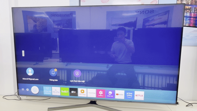 Tivi Samsung 75IN Tràn Viền. Mua bán Tivi, Âm thanh tại Quận Cẩm Lệ Đà Nẵng được đăng bởi Đình Hải hình 1