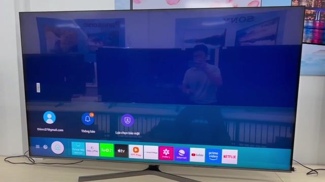 Tivi Samsung 75IN Tràn Viền. Mua bán Tivi, Âm thanh tại Quận Cẩm Lệ Đà Nẵng được đăng bởi Đình Hải hình 1