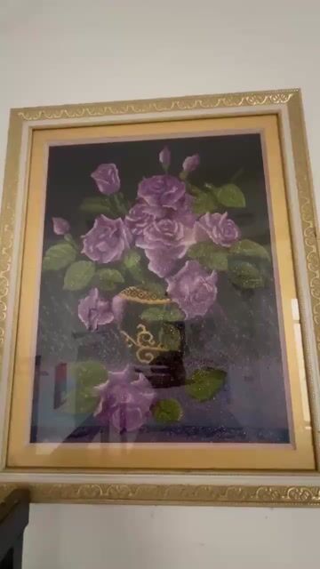 Dọn nhà bán rẻ Tranh thêu Hoa hồng. Mua bán Đồ sưu tầm, đồ cổ tại Thành phố Phan Thiết Bình Thuận được đăng bởi Phan Thiết Sale hình 1