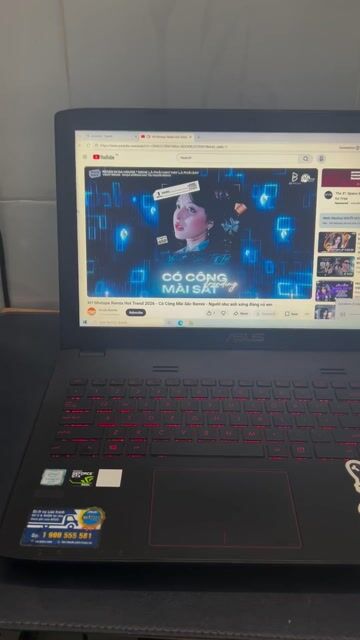 Asus Gaming i7-6700HQ 15.6 inch 8GB/128GB. Mua bán Laptop tại Huyện Đức Hòa Long An được đăng bởi Trọng Cần hình 1
