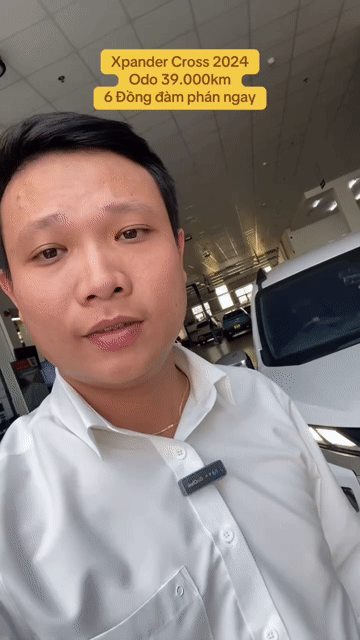 Xpander Cross 2024 Trắng Xe Gia Đình Odo 39.000km. Mua bán Ô tô tại Quận 12 Tp Hồ Chí Minh được đăng bởi Hoài Vũ Xe Cũ hình 1