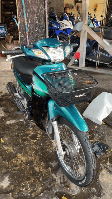 Honda Future II Xanh ngọc. Mua bán Xe máy tại Quận Tân Phú Tp Hồ Chí Minh được đăng bởi Lê Văn Thắng hình 1