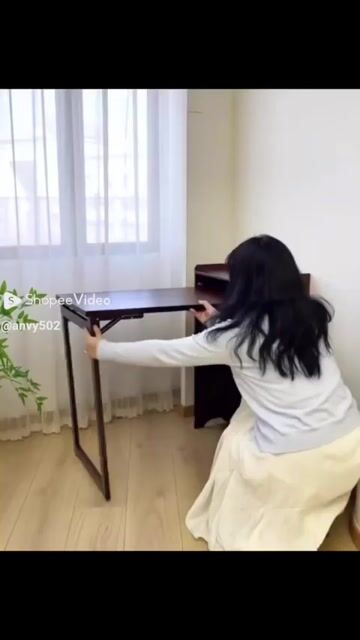 Bàn học Gỗ tự nhiên Nâu Gấp gọn. Mua bán Bàn ghế tại Quận Thanh Xuân Hà Nội được đăng bởi Nam Trung hình 1