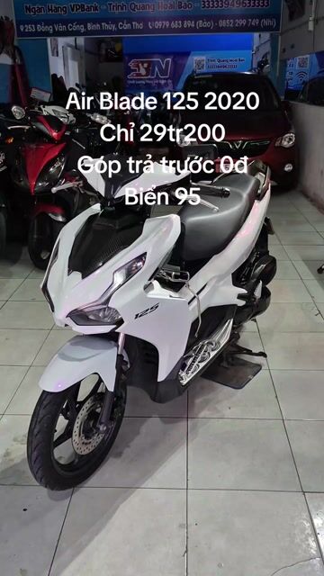Air Blade 125 2020 BS95 Cực đẹp góp đưa 0đ lấy xe. Mua bán Xe máy tại Quận Bình Thuỷ Cần Thơ được đăng bởi Xe Máy Bảo Nhi hình 1