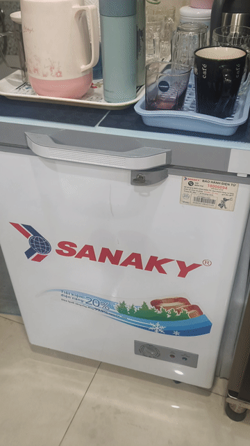 Tủ đông Sanaky Trắng đã sử dụng. Mua bán Tủ lạnh tại Quận 1 Tp Hồ Chí Minh được đăng bởi Han Phan hình 1