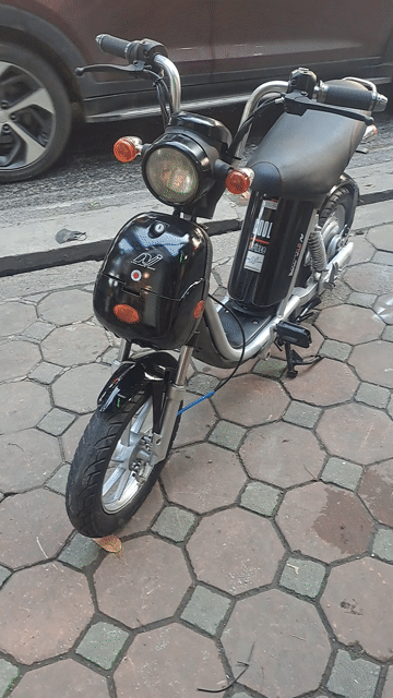 Xe đạp điện Ninja Đen. Mua bán Xe đạp tại Quận Đống Đa Hà Nội được đăng bởi Thiên Hương hình 1