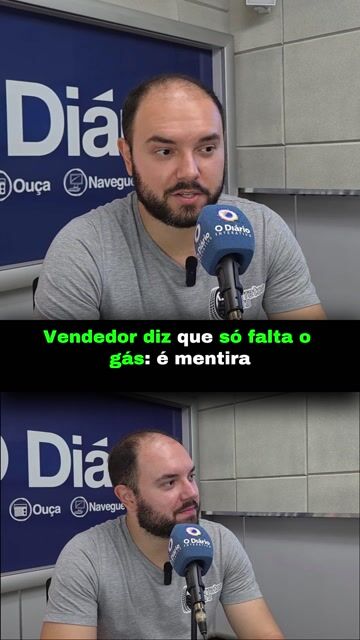 Vendedor diz que só falta o gás: é mentira