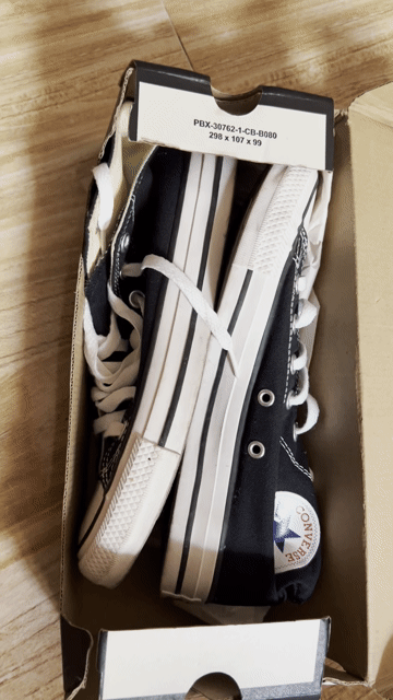 Giày thể thao Converse All Star Đen. Mua bán Giày dép tại Quận 8 Tp Hồ Chí Minh được đăng bởi Trần Ngọc Thúy Anh hình 1