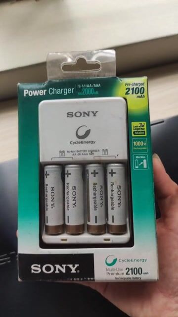 Bộ sạc pin Sony BCG-34HH4KN chính hãng. Mua bán Phụ kiện (Màn hình, Chuột...) tại Quận Gò Vấp Tp Hồ Chí Minh được đăng bởi Linh hình 1