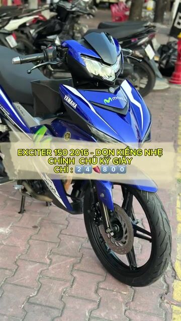 * Exciter 150 2016 Xanh MOVISTAR - UP ĐỒ XỊN. Mua bán Xe máy tại Quận 12 Tp Hồ Chí Minh được đăng bởi Bùi văn hiếu hình 1