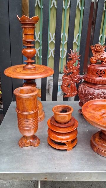 Lư gỗ thơm màu Nâu đã sử dụng. Mua bán Đồ sưu tầm, đồ cổ tại Quận Tân Phú Tp Hồ Chí Minh được đăng bởi Ton Vu hình 1