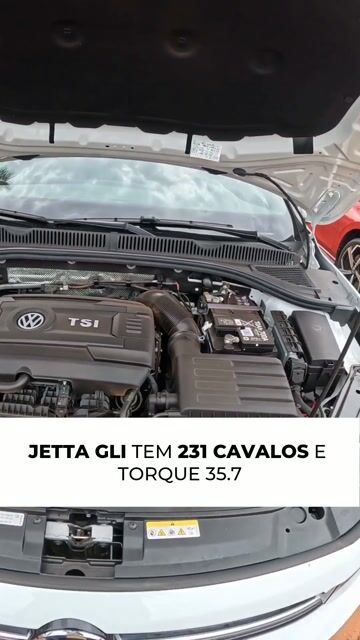 JETTA GLI TEM 231 CAVALOS E TORQUE 35.7 #motor