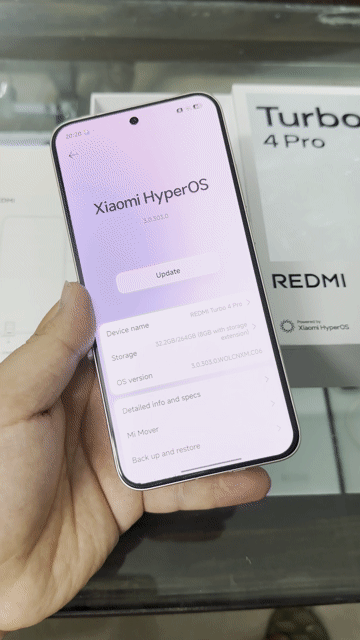 Xiaomi Redmi Turbo 4 Pro 12/256GB Fullbox. Mua bán Điện thoại tại Thành phố Nam Định Nam Định được đăng bởi Trí Dũng Store hình 1
