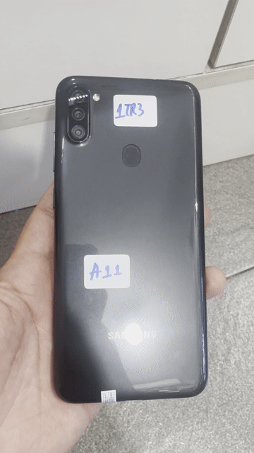 Samsung A11 Đen Chính Hãng. Mua bán Điện thoại tại Quận 12 Tp Hồ Chí Minh được đăng bởi Chí Công Mobile hình 1